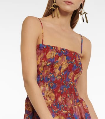 Anka floral cotton minidress | Marant Etoile
