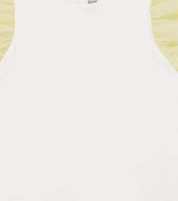 Baby - T-shirt in cotone e tulle | Il Gufo