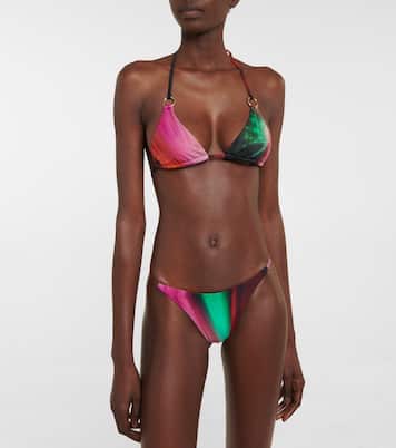 Braga de bikini estampada | Louisa Ballou
