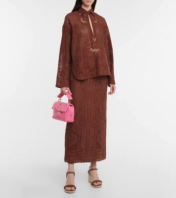 Sandali espadrillas in pelle con zeppa | Gianvito Rossi