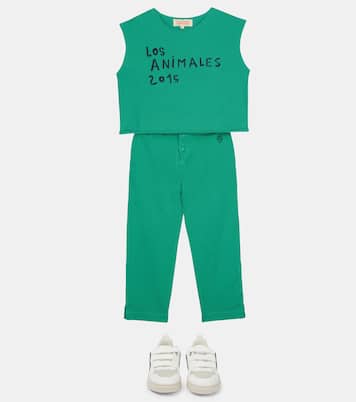 Baskets V-10 en cuir synthétique | Veja Kids