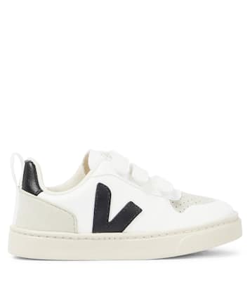 Baskets V-10 en cuir synthétique | Veja Kids