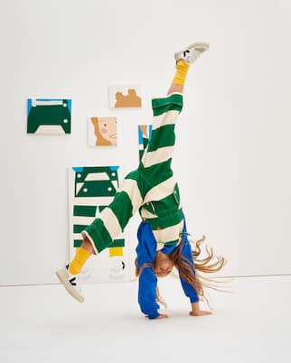 Baskets V-10 en cuir synthétique | Veja Kids