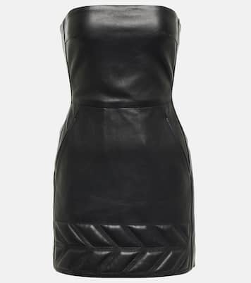 Leather minidress | David Koma