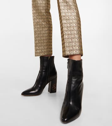 Botines de piel perforada | Etro