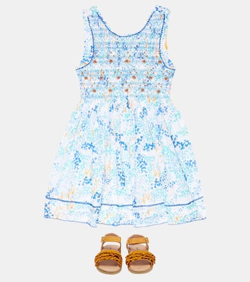 Kleid Amelie aus Baumwolle | Poupette St Barth Kids