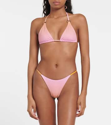 Printed bikini bottoms | Louisa Ballou