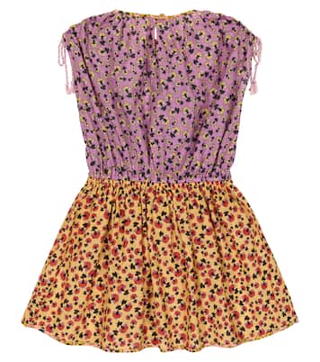 Abito Ziggy in cotone con stampa | Zimmermann Kids