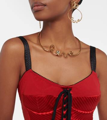 Crystal-embellished necklace | Dolce&Gabbana