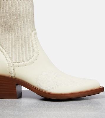 Botines Nellie de piel | Chloé