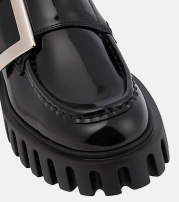 Viv' Go-Thick leather platform Chelsea boots | Roger Vivier