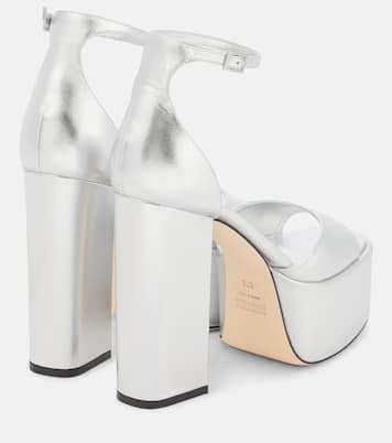 Tatiana leather platform sandals | Paris Texas