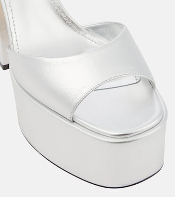 Tatiana leather platform sandals | Paris Texas