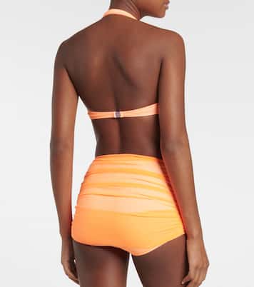 Bill high-rise bikini bottoms | Norma Kamali