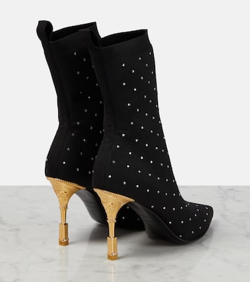 Moneta embellished ankle boots | Balmain