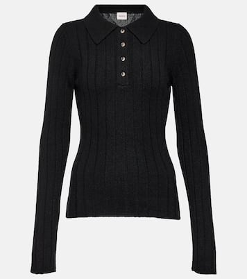 Jersey Hans de cachemir acanalado | Khaite