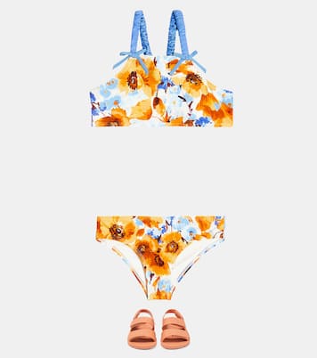 Bikini Halcyon à fleurs | Zimmermann Kids