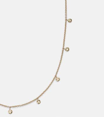 Collier Micro Nesting Gem en or 18 ct et diamants | Octavia Elizabeth
