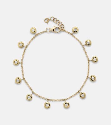 Bracciale Nesting Gem in oro 18kt con diamanti | Octavia Elizabeth