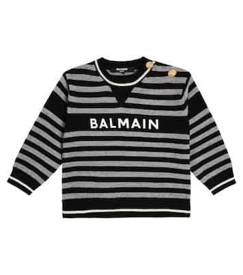 Baby Pullover aus Wolle | Balmain Kids