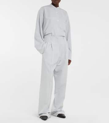 Pantalon Gaugin à taille haute en soie | The Row