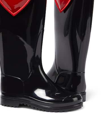 Botas de lluvia con apliques | Moschino Kids
