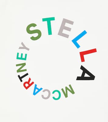로고 코튼 티셔츠 | Stella McCartney Kids