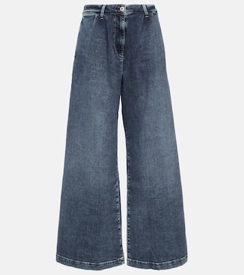 High-Rise Wide-Leg Jeans Stella | AG Jeans