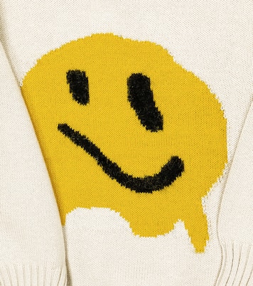 Bello intarsia cotton and wool sweater | Molo