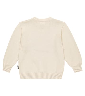 Bello intarsia cotton and wool sweater | Molo