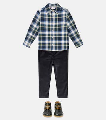Pantalon chino Elio en velours de coton | La Coqueta