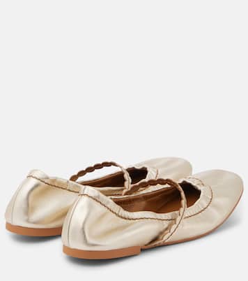 Ballerine Chany in pelle metallizzata | See By Chloé