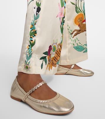 Ballerine Chany in pelle metallizzata | See By Chloé