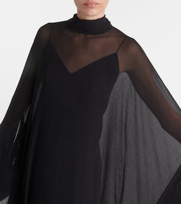 Kaftan Mrs Ross Spirito aus Seide | Taller Marmo