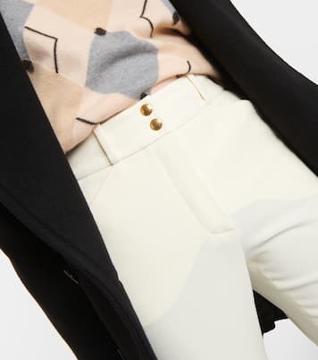 Schmale Hose Lucian aus einem Wollgemisch | Loro Piana