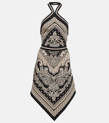 Robe midi en jacquard | Balmain