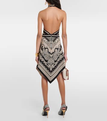 Robe midi en jacquard | Balmain