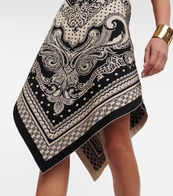 Robe midi en jacquard | Balmain