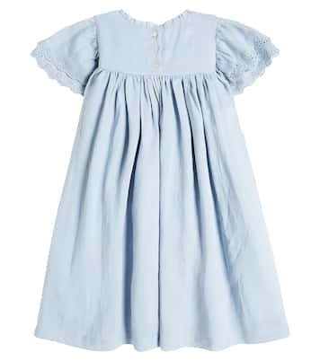 Vanya ruffled ramie dress | C'era Una Volta