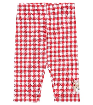 Bébé – Legging en coton mélangé à carreaux | Monnalisa
