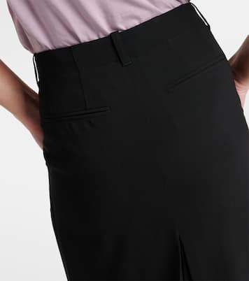 Gonna lunga in misto lana | Dries Van Noten