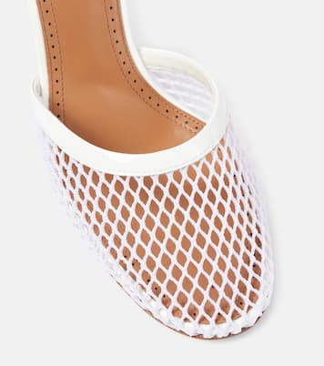 Pumps in mesh con pelle | Alaïa