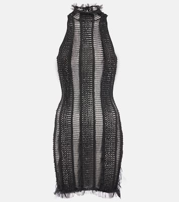 Vestido corto Angel con ribete de tul | Roberta Einer