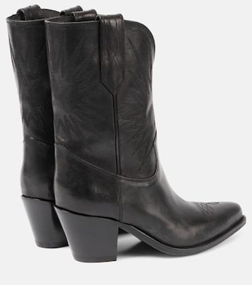 Bottines santiags Wish Star en cuir | Golden Goose