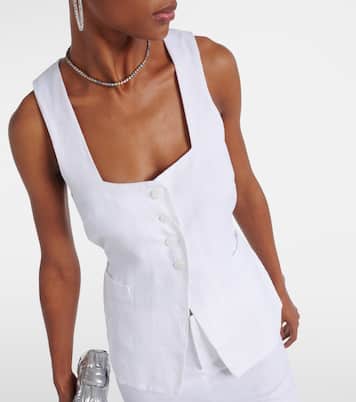 Gilet Maya in lino | Faithfull