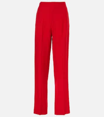 Pantaloni tapered a vita media | Victoria Beckham