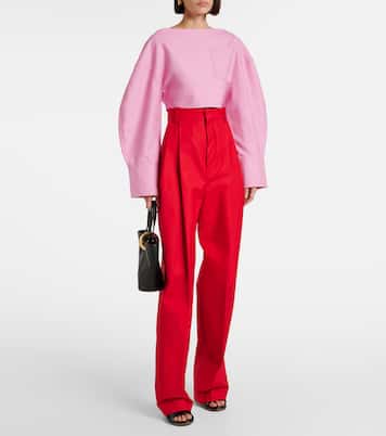 Pantalon ample Curzio en coton mélangé | Jacquemus