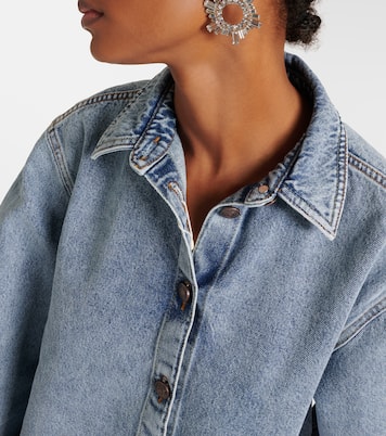 Oversize-Hemdjacke aus Denim | Magda Butrym