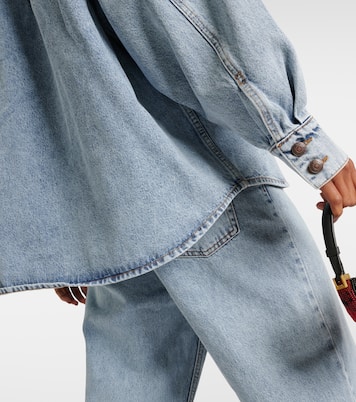 Oversize-Hemdjacke aus Denim | Magda Butrym