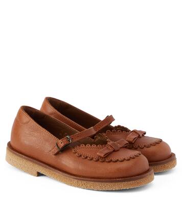 Ballerine Mary Jane Kava in pelle | PèPè